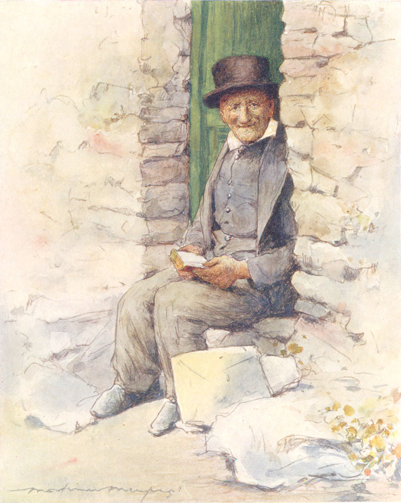 ILLE-ET-VILAINE BRITTANY BRETAGNE. Sunday 1905 old antique print picture